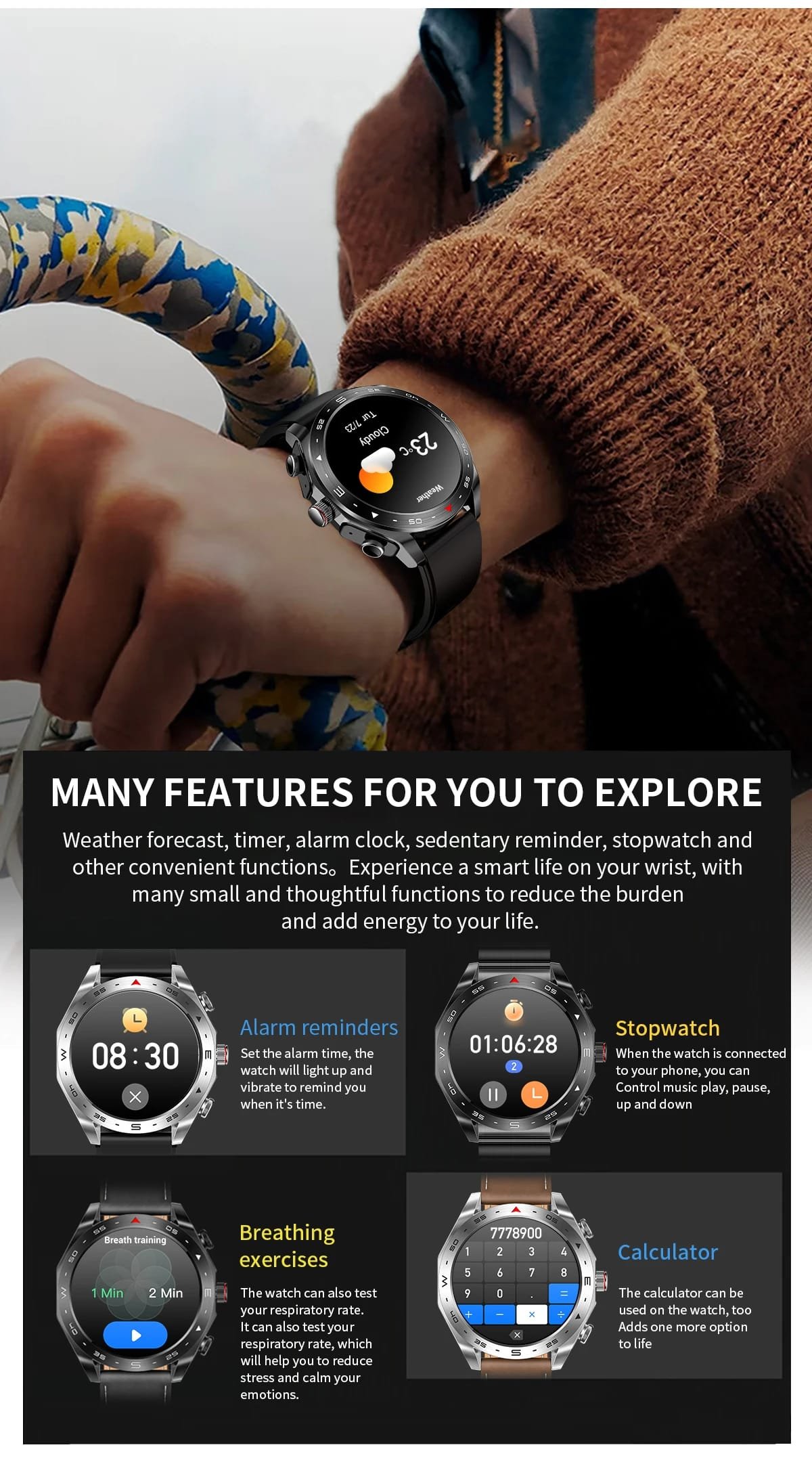 2-in-1 Smart Watch and Earbuds: Your Ultimate Fitness Companion