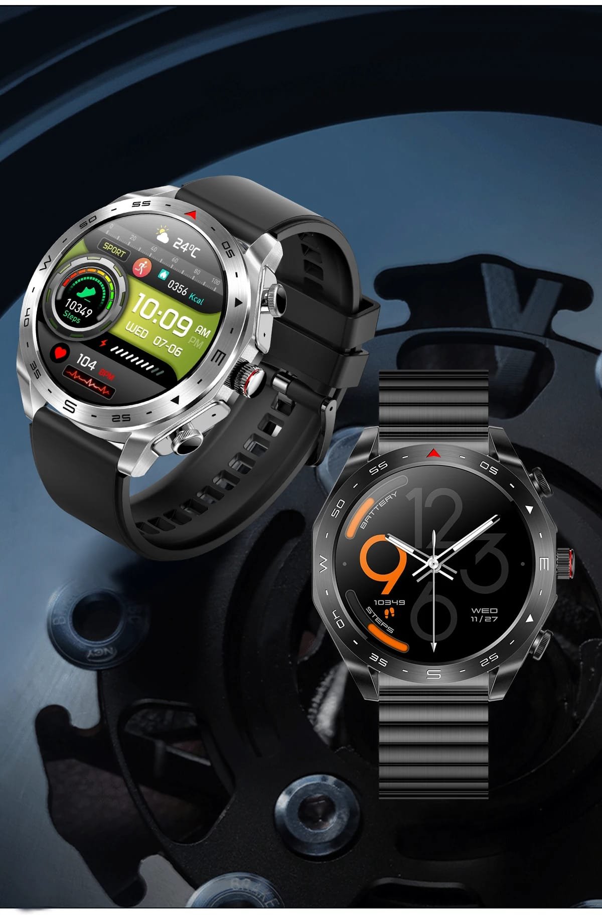 2-in-1 Smart Watch and Earbuds: Your Ultimate Fitness Companion