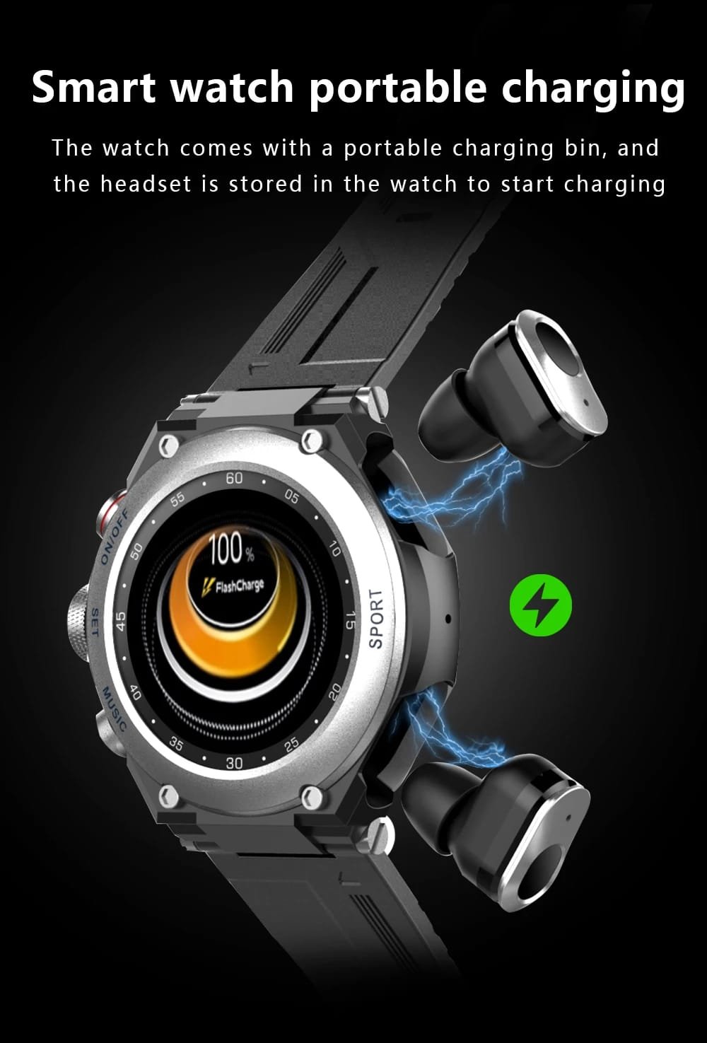 Rainbuvvy T92: Your 2-in-1 Smart Watch and Earbuds