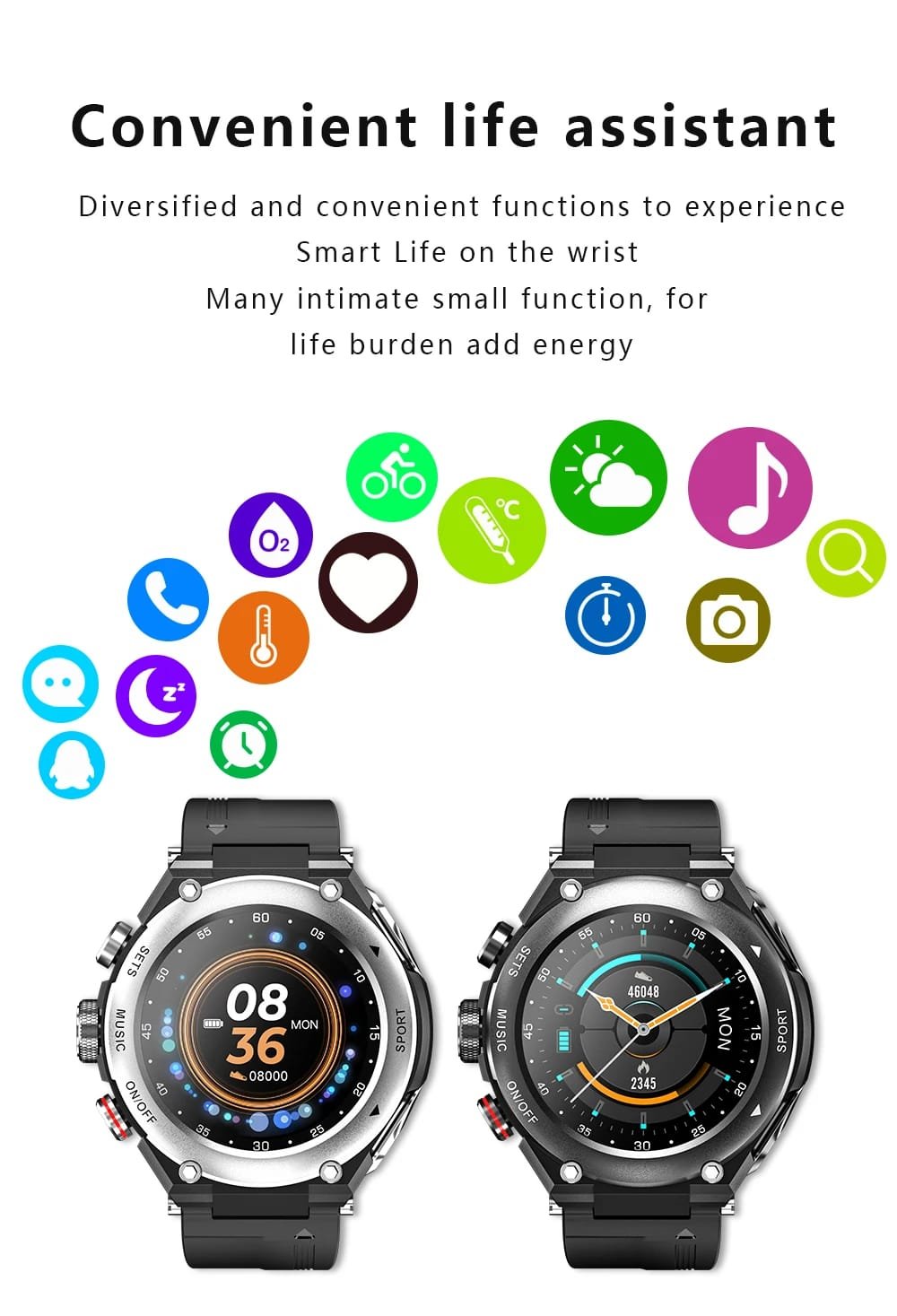 Rainbuvvy T92: Your 2-in-1 Smart Watch and Earbuds