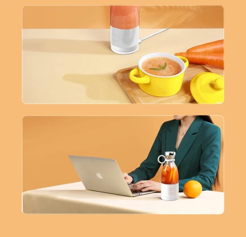 Portable Juicer Bottle: Fresh Juice on the Go