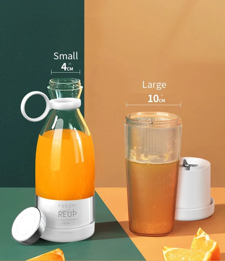 Portable Juicer Bottle: Fresh Juice on the Go