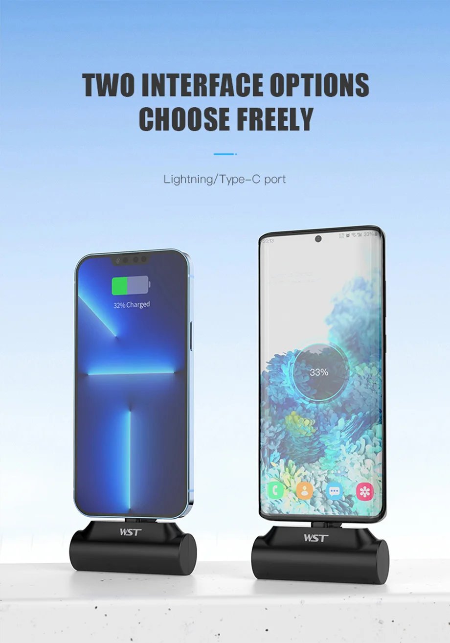 WST Small Portable Charger: Fast Charge Your Devices