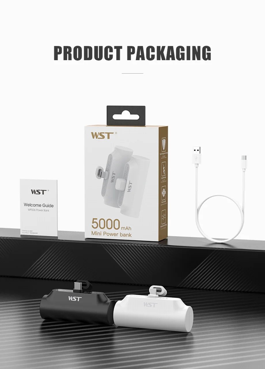 WST Small Portable Charger: Fast Charge Your Devices