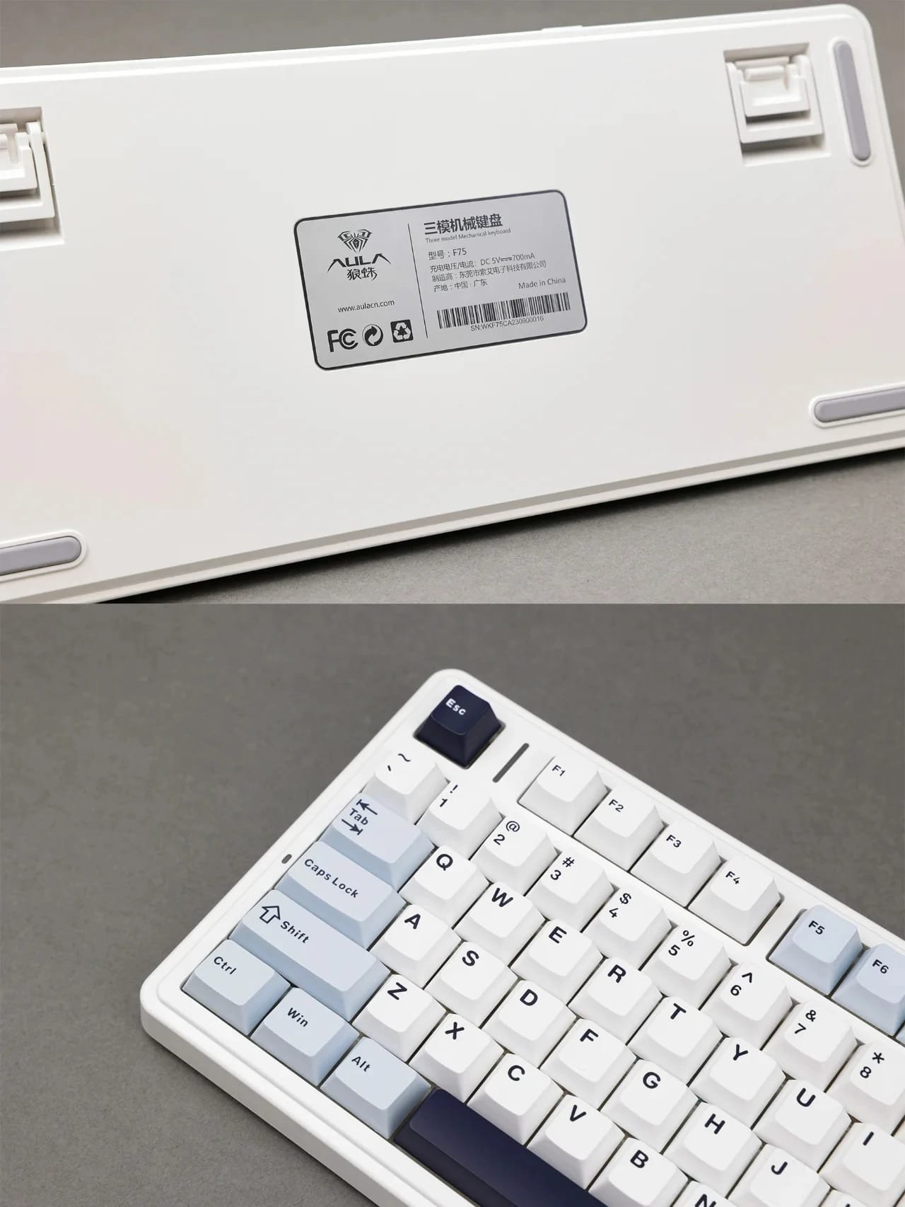 AULA F75: Customizable Mechanical Gaming Keyboard