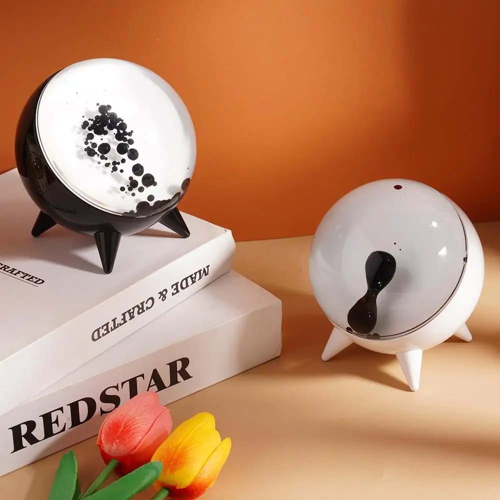 Magnetic Liquid Desktop Lamp: A Visual and Audio Extravaganza