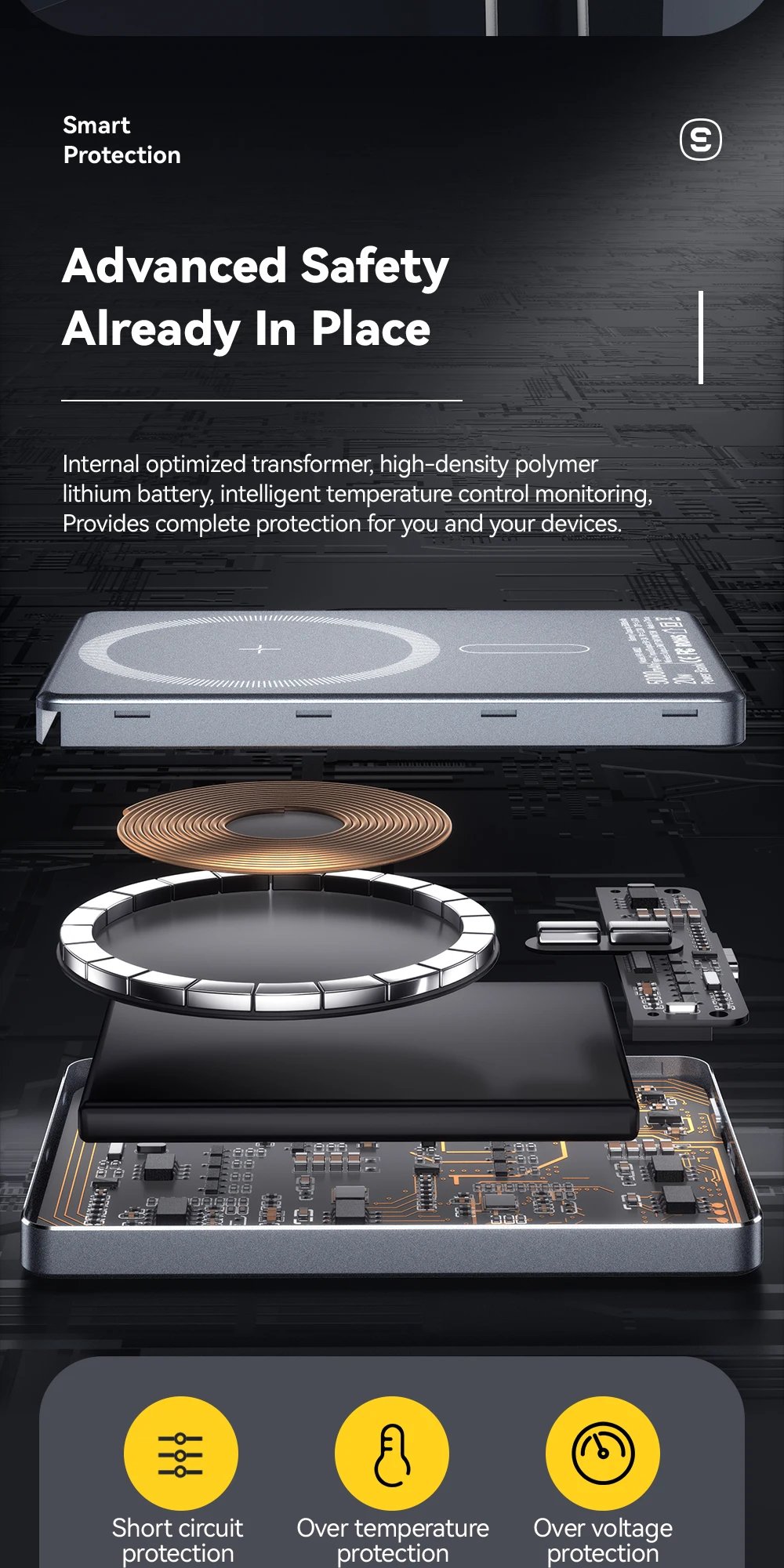 Essager Thin Wireless Power Bank: Magnetic Charging for Your iPhone